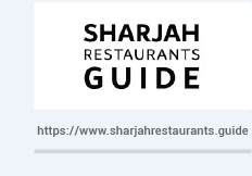 Sharjah Restaurants Guide