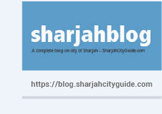 Sharjah Blog