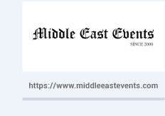 Middle East Events